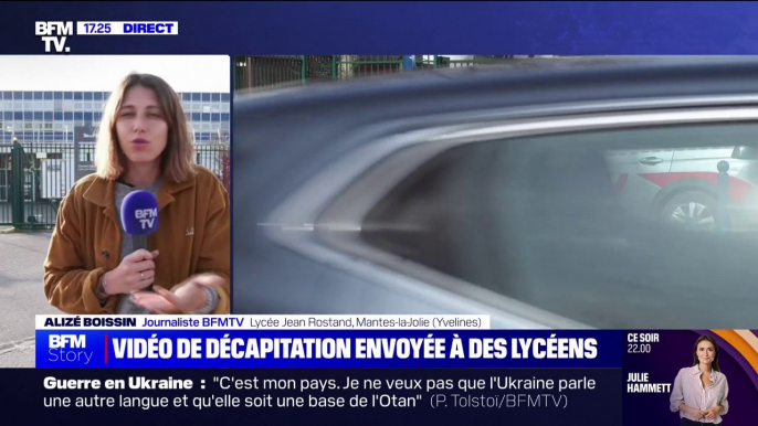 Après l'envoi de menaces terroristes à des lycéens sur leurs espaces numériques de travail, la présence policière a été renforcée devant les établissements