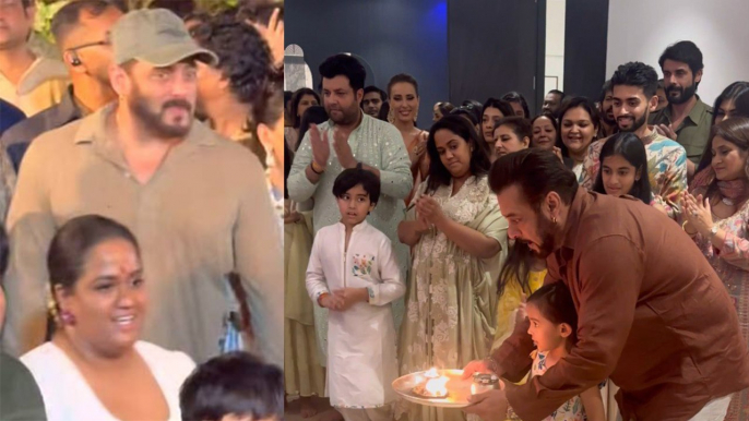 Ganesh Chaturthi 2024: Salman Khan Performs Aarti During Ganpati Visarjan, Inside Video...