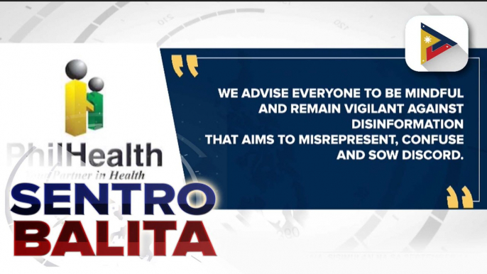 PhilHealth, itinanggi ang umano'y pag-aalis ng DBM ng PhilHealth coverage sa 30-M na 4Ps, senior citizens at PWDs