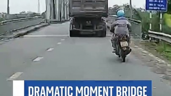 Vietnam: Les images impressionnantes de l’effondrement d’un pont routier au  nord-est d’Hanoï entraînant dans sa chute plusieurs véhicules - 13 personnes portées disparues - VIDEO