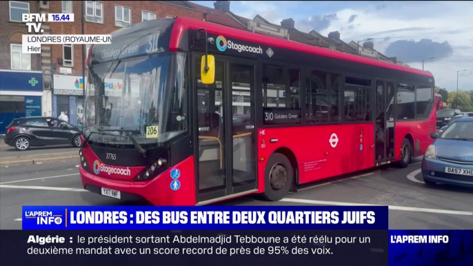 Londres: une nouvelle ligne de bus relie deux quartiers juifs, sur fond de montée de l'antisémitisme au Royaume-Uni