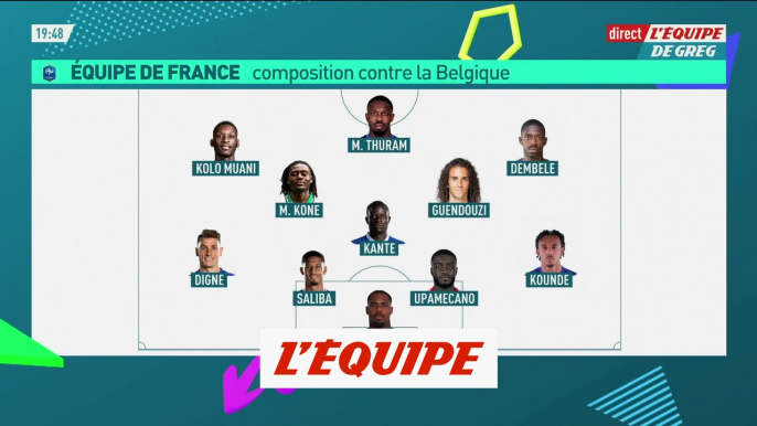 N'Golo Kanté capitaine des Bleus contre la Belgique - Foot - L. nations