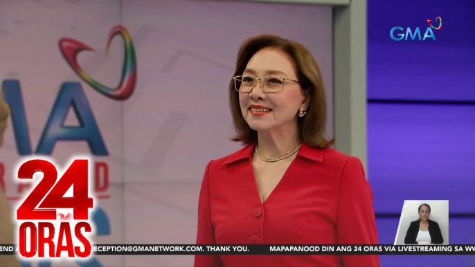 "24 Oras" anchor Mel Tiangco, muling pumirma ng kontrata sa GMA Network | 24 Oras