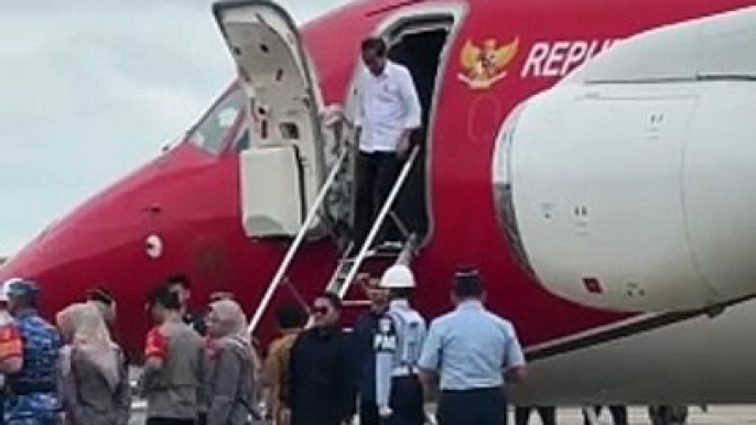 Momen Kedatangan Presiden Jokowi ke Bungo, Provinsi Jambi