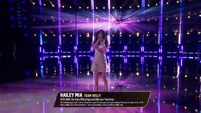 The Voice Top 20 2021 - Hailey Mia canta tema de Olivia Rodrigo Hit "traitor" -