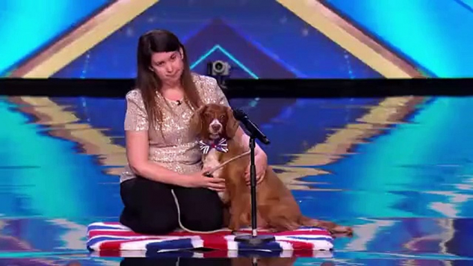 BGT 2023 - SINGING DOG versiona 'Breathe Slow' de Alesha Dixon | Audiciones |