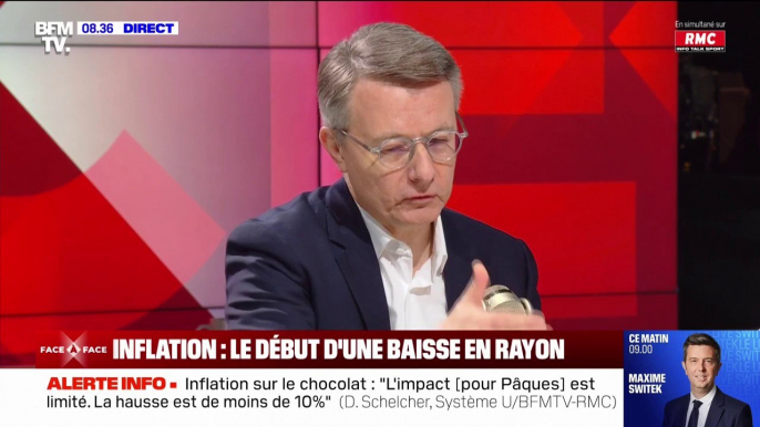 "Papier toilette, produits à base de blé": Dominique Schelcher (Système U) évoque les produits dont le prix baisse