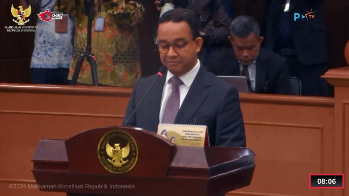 Dari Sidang Gugatan Pemilu 2024, Inilah Pidato Anies Baswedan