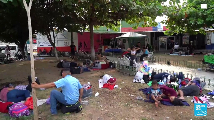 México: nueva caravana de migrantes salió desde Tapachula para huir de la violencia