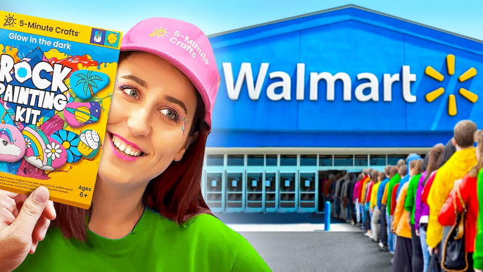 First Ever 5-Minute Crafts Event: Best DIY Crafts and Hacks In Walmart!
