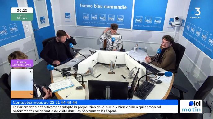 Invité du 6/9 de France Bleu Normandie (Caen) - Philémon Perrot, directeur de cabinet du préfet du Calvados