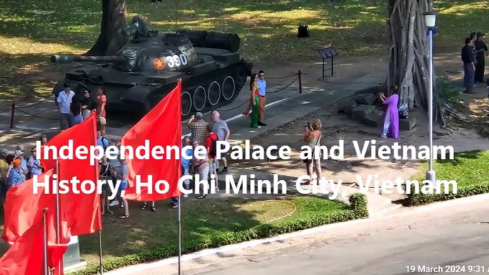 Independence Palace and South Vietnam History, Ho Chi Minh City, Vietnam