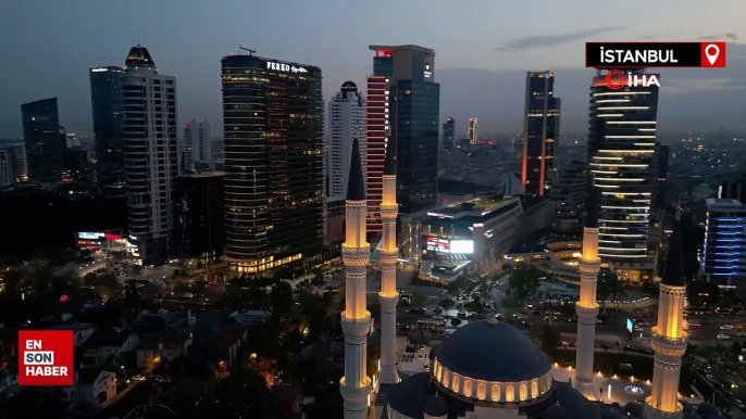 Göz kamaştıran Barbaros Hayrettin Paşa Camii böyle görüntülendi