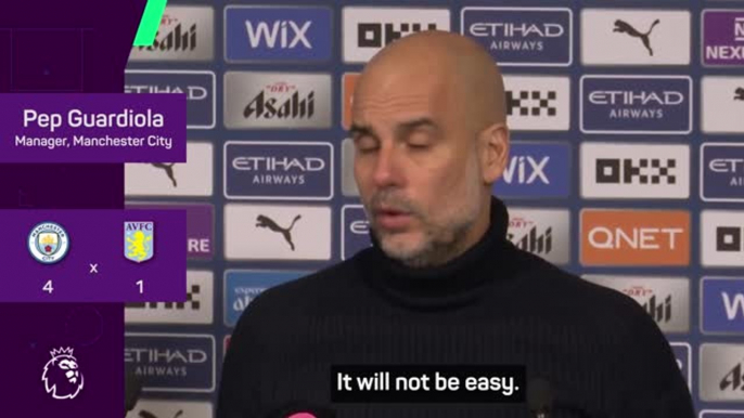 Guardiola gives honest opinion on Premier League title race