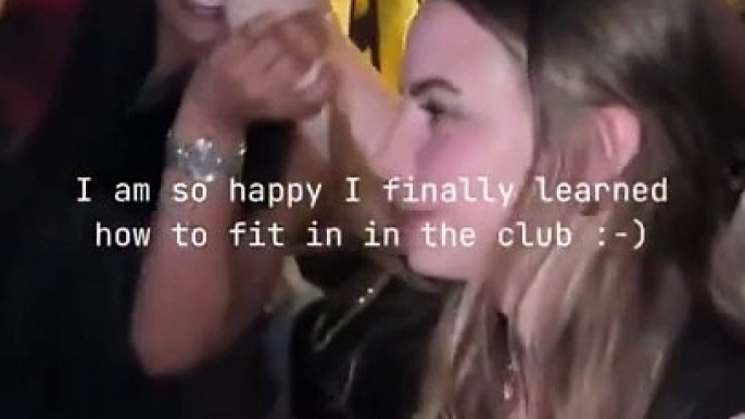 Bobbi Althoff dances at the club, after Ari makes her