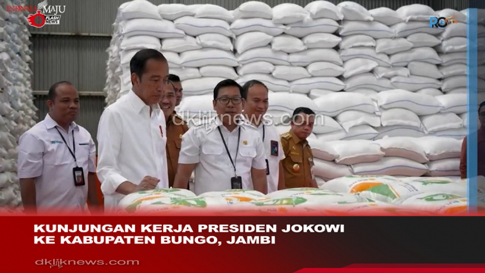 Kunjungan Kerja Presiden Jokowi ke Kabupaten Bungo, Jambi