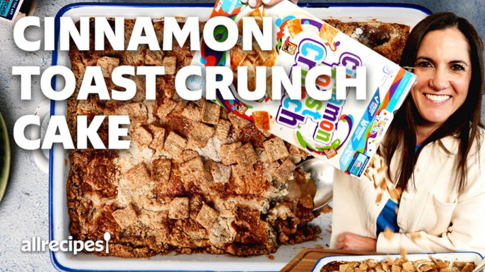 How to Make Cinnamon Toast Crunch Apple Dump Cake