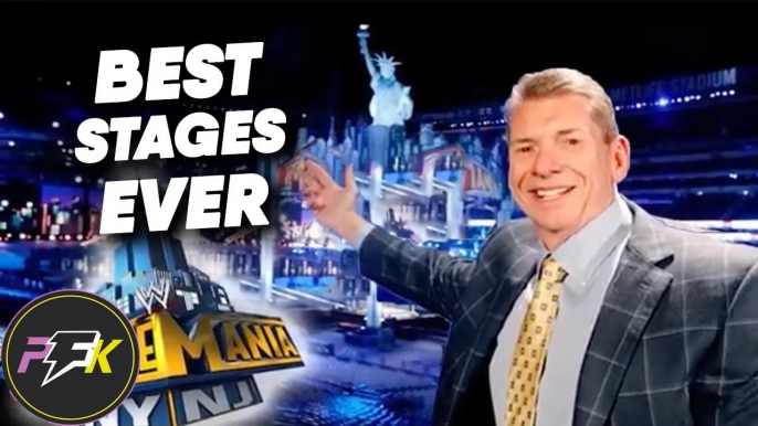 Top 10 Best WrestleMania Stages Of All Time!