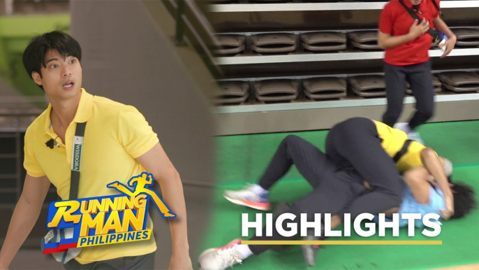 Running Man Philippines: MIKAEL DAEZ at KOKOY DE SANTOS, Nagkapisikalan!