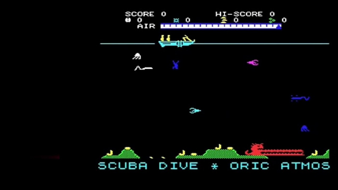 Scuba Dive - Oric Atmos