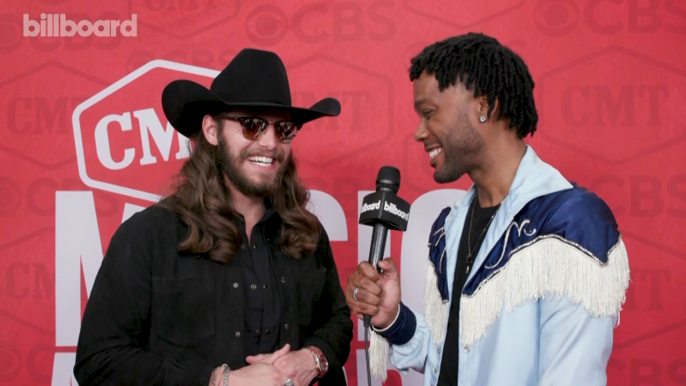 Warren Zeiders On His Breakthrough Male Artist Win, Upcoming Tour With Jelly Roll & His Hair Routine | CMT Awards 2024