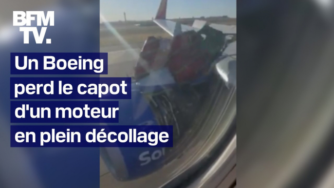 États-Unis: un Boeing perd le capot  d'un moteur en plein décollage à Denver