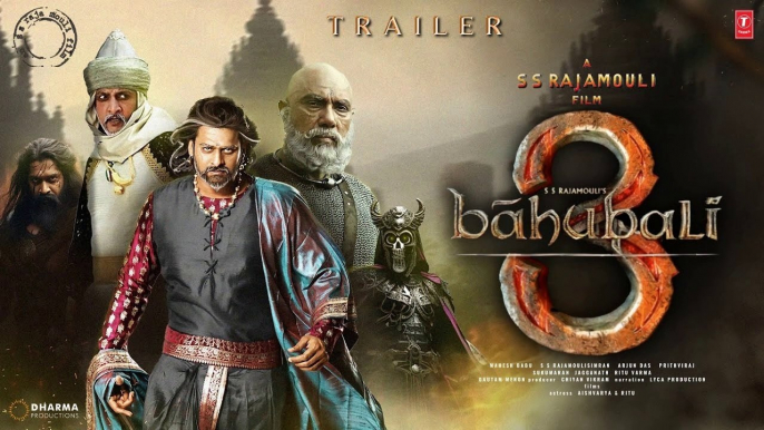 Bahubali 3 - Hindi Trailer | S.S. Rajamouli | Prabhas | Anushka Shetty | Tamanna Bhatiya | Sathyaraj