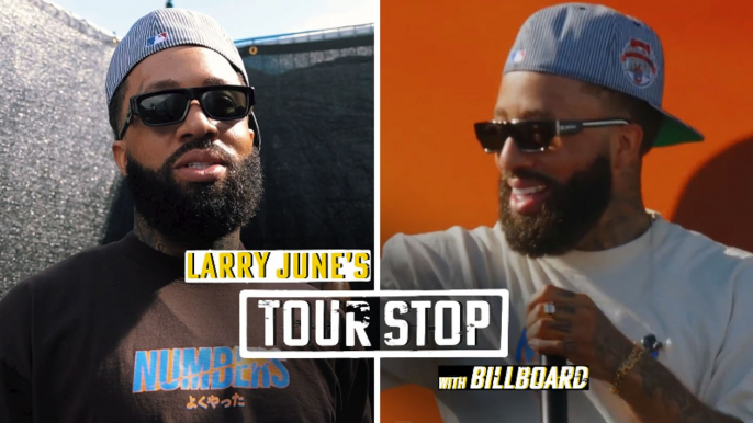 Larry June Takes Us Behind The Scenes of His Set At Rolling Loud LA | Tour Stop | Billboard News