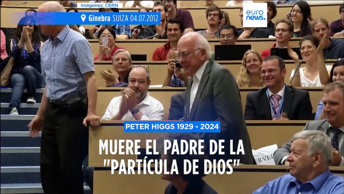 Muere Peter Higgs, premio Nobel de Física por el descubrimiento del bosón de Higgs, a los 94 años