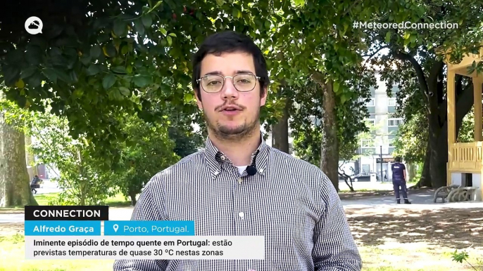 Iminente episódio de tempo quente em Portugal: estão previstas temperaturas de quase 30 ºC nestas zonas