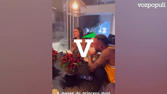 Polémica con Neymar en el cumpleaños de su hija