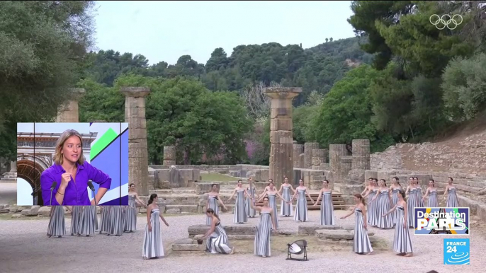 La flamme olympique a été allumée à Olympie