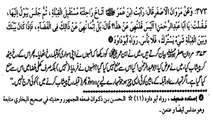 KIS WAQT QIBLA RUKH PAISHAB KR SAKTY HAIN (373)