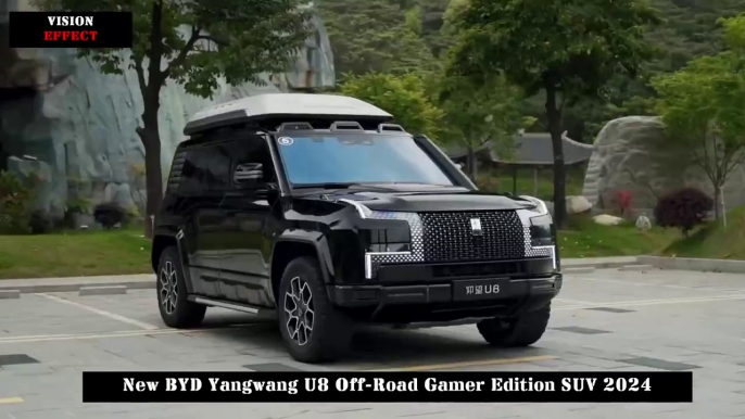 With Newly Added Features , New BYD Yangwang U8 Off-Road Gamer Edition SUV 2024