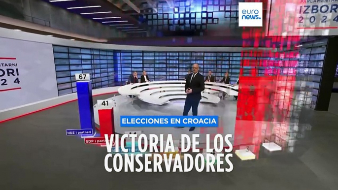 Elecciones Croacia: Ganan los conservadores de HDZ, pero necesitan apoyos para gobernar