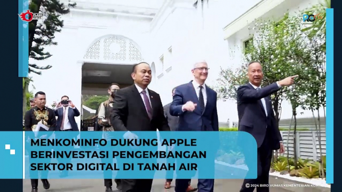 Menkominfo dan Menperin Dukung Investasi Apple untuk Perkuat Sektor Digital Indonesia