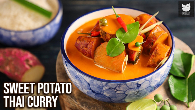 Sweet Potato Thai Curry | Thai Cuisine | Red Thai Curry Paste Recipe | Curry Recipe By Varun Inamdar