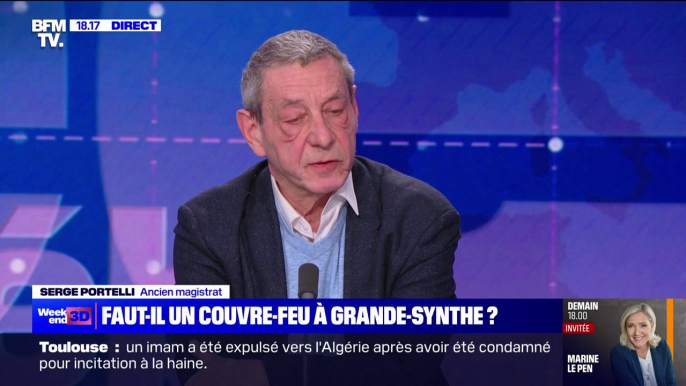 Serge Portelli (ancien magistrat) sur la violence chez les jeunes: "À peu près tous les 6 ou 7 jours, vous avez un mineur qui commet un meurtre ou des coups mortels"