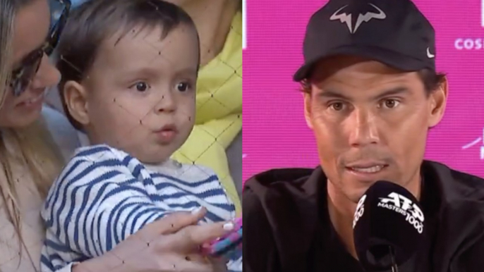 Tennis - Madrid 2024 - Rafael Nadal :  "I'd love to be able to play a little longer and give my son a souvenir of me playing tennis"