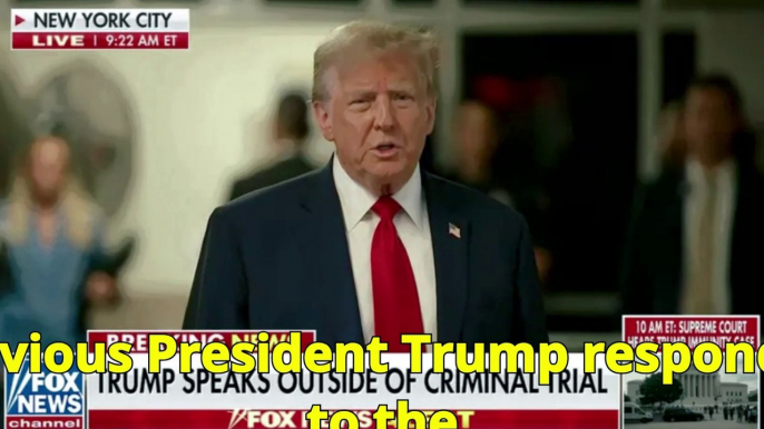 Trump says it was 'made clear' that a president 'has to have immunity,' during 'monumental' SCOTUS arguments