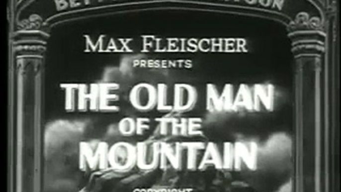 Betty Boop in  Old Man of the Mountain