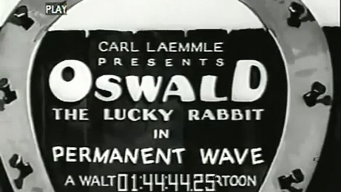 Permanent Wave [1929] Oswald The Lucky Rabbit Caricaturas