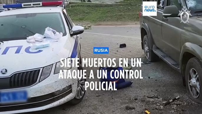 Un ataque a un puesto de control policial de la región rusa del Cáucaso Norte deja siete muertos