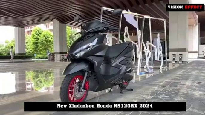 Introduced on April 18 with eSP125cc Engine and 4 Color Options , New Xindazhou Honda NS125RX 2024