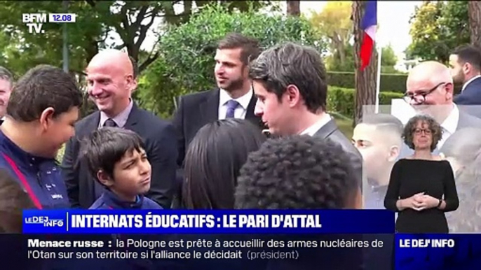 Malaise à Nice lors de la visite d’un internat quand un enfant dit à Gabriel Attal que : « Emmanuel Macron est méchant ! » - Eric Dupond-Moretti décide d’intervenir - Regardez