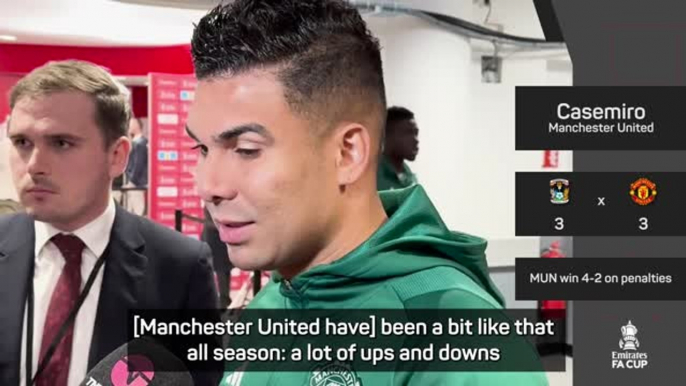 Casemiro struggles to explain 'difficult' United season