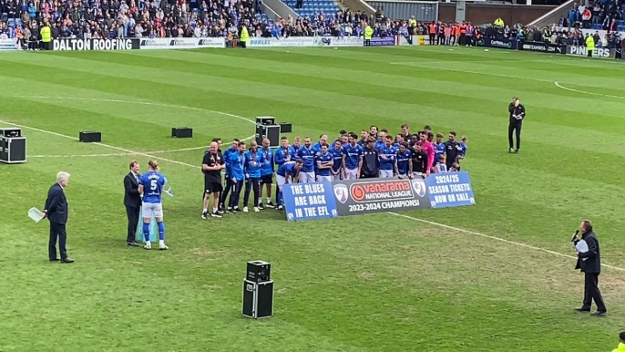 Spireites lift National League trophy