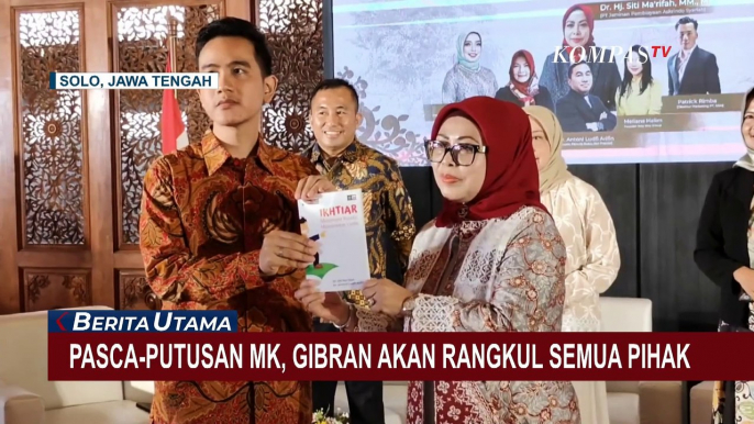 Pasca-Putusan MK, Gibran Akan Rangkul Kubu Anies-Muhaimin dan Ganjar-Mahfud