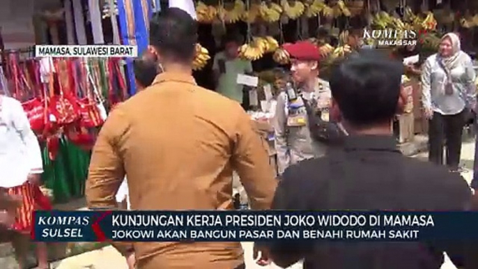 Presiden Pertama Yang berkunjung ke Mamasa, Disambut antusia warga