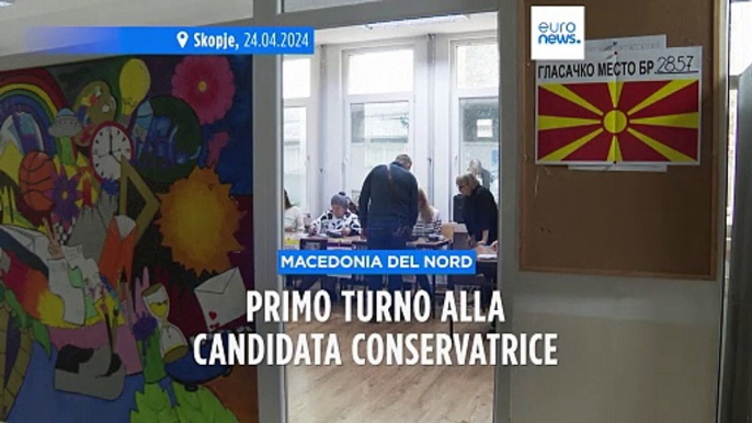 Macedonia del Nord, presidenziali: alla candidata conservatrice il primo turno